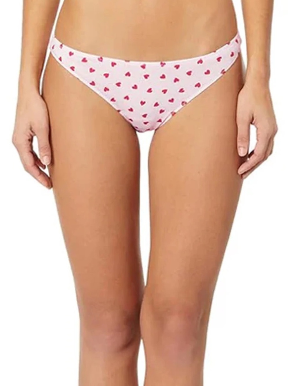 Only Hearts Organic Cotton Heritage Hearts Bikini - Red - Small - NWT